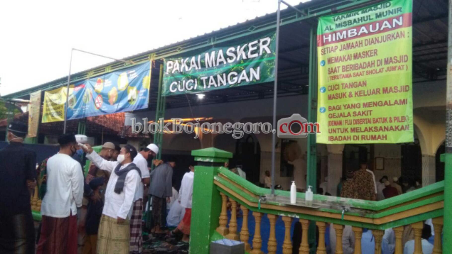 1.344 Masjid di Bojonegoro Sudah Terapkan Protokol Kesehatan
