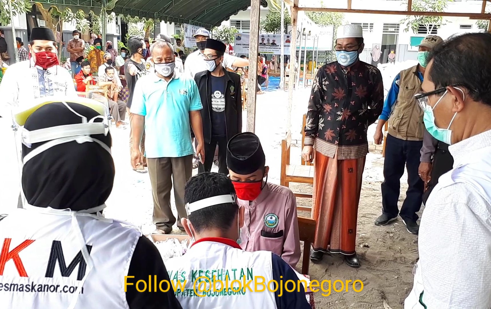 Balik Pondok, Santri Sabilunnajah Kanor Dirapid Tes