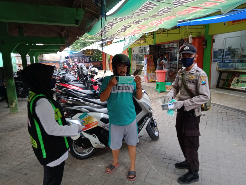 Hari Bhayangkara,  Polres Gelorakan Gerakan Jatim Bermasker dan Jatim Sehat