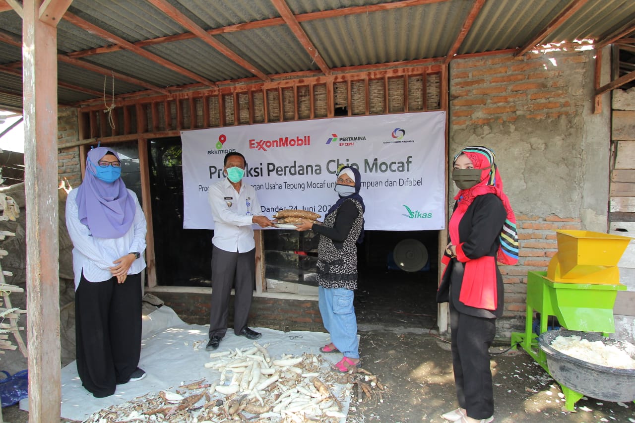 Perdana, KUB Anugerah Memproduksi Chip Mocaf