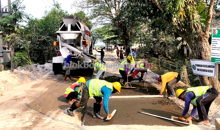 Sempat Ditinggal Lari Kontraktor, Sroyo-Nglinggo Mulai Dikerjakan