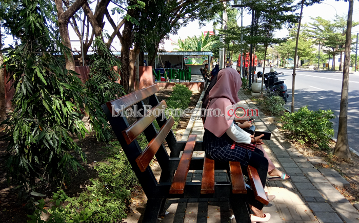 Lepas Penat, Santai di Bawah Rindangnya Pohon Taman Veteran
