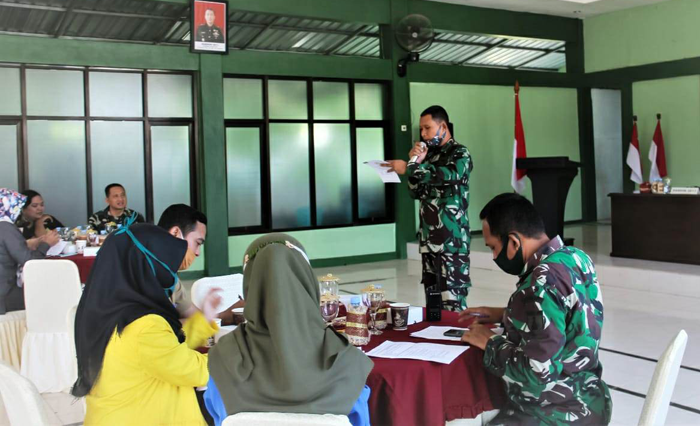 Tim Analis Binter Pusinfoter Pusterad Kunjungi Kodim 0813 Bojonegoro