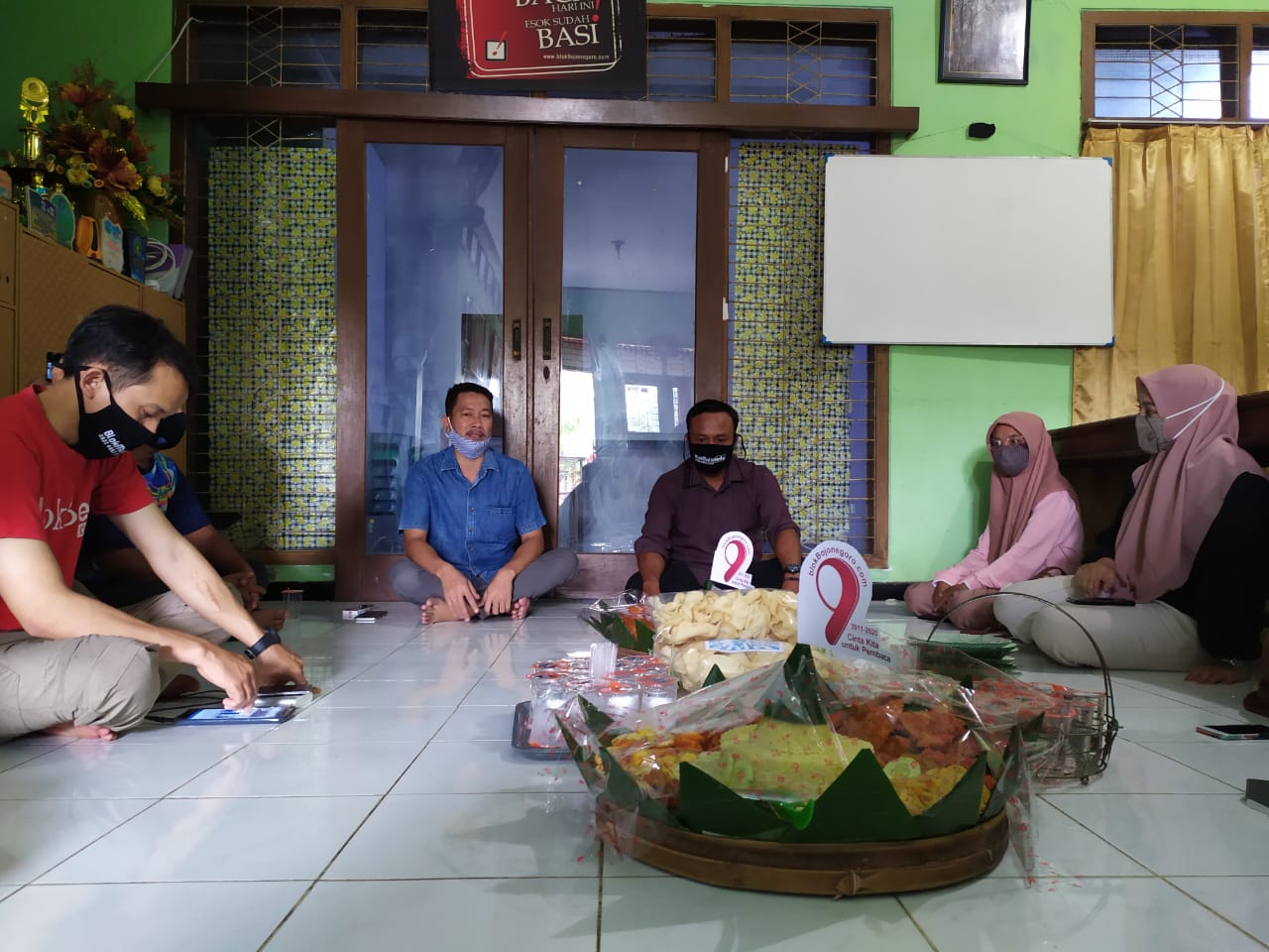 Ultah ke-9 bB, Syukuran Sederhana Patuhi Protokol Kesehatan