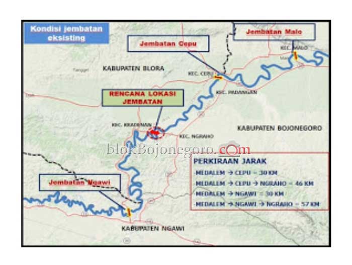 1 Juli, Peletakan Batu Pertama Jembatan Ngraho-Medalem