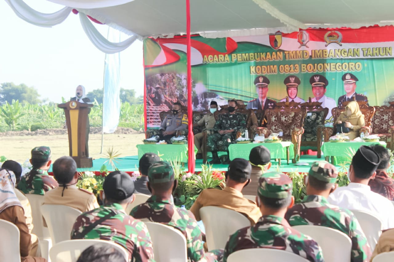 TMMD Imbangan Kodim Bojonegoro, Wujud Pengabdian untuk Negeri