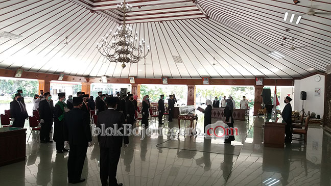 24 Pejabat Ekselon II, III dan IV Pemkab Bojonegoro Rotasi Jabatan