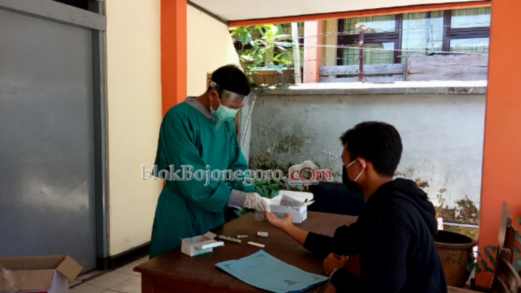 Rapid Tes Peserta UTBK Membludak, Tetap Sesuai Protokol Kesehatan