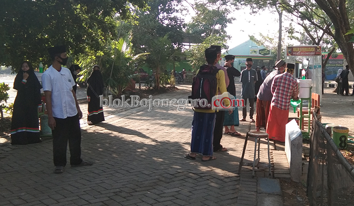 Seratusan Santri Lirboyo Asal Bojonegoro Mulai Balik Pondok