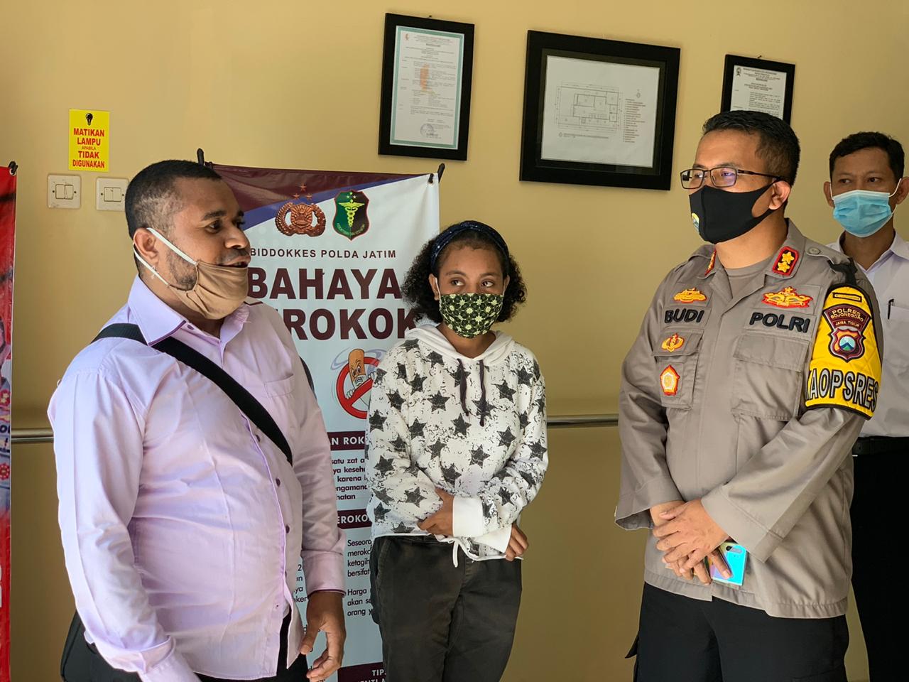 2 Pelajar Papua di Bojonegoro Rapid Test di Urkes Polres Sebelum Pulang Kampung