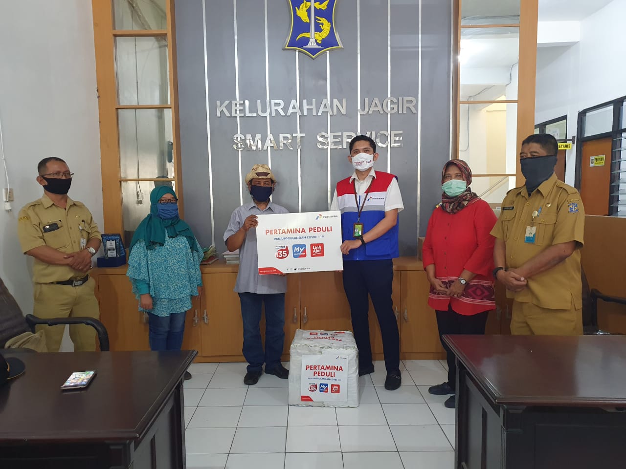 Bersama Pertamina Kampung Tangguh Jagir Terus Lawan Pandemi