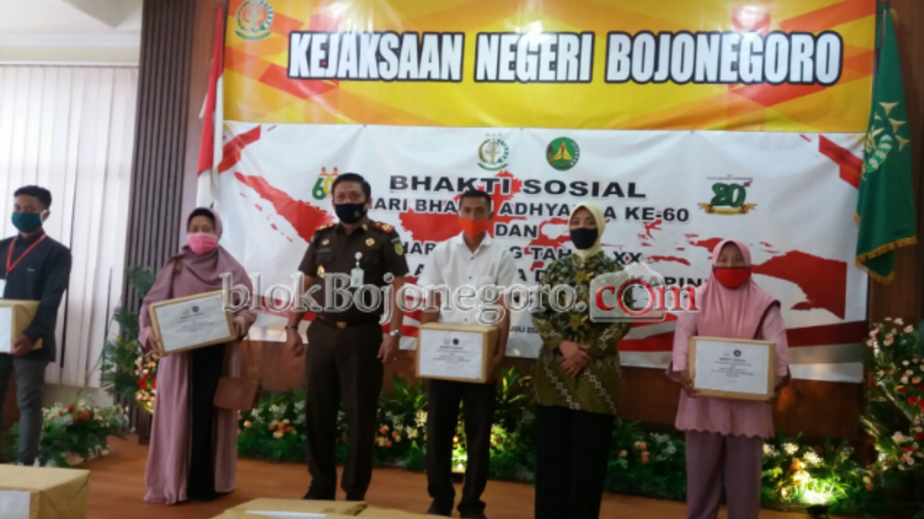 Baksos Wujud Kejari Bojonegoro Hadir Bantu Kepedulian Sesama
