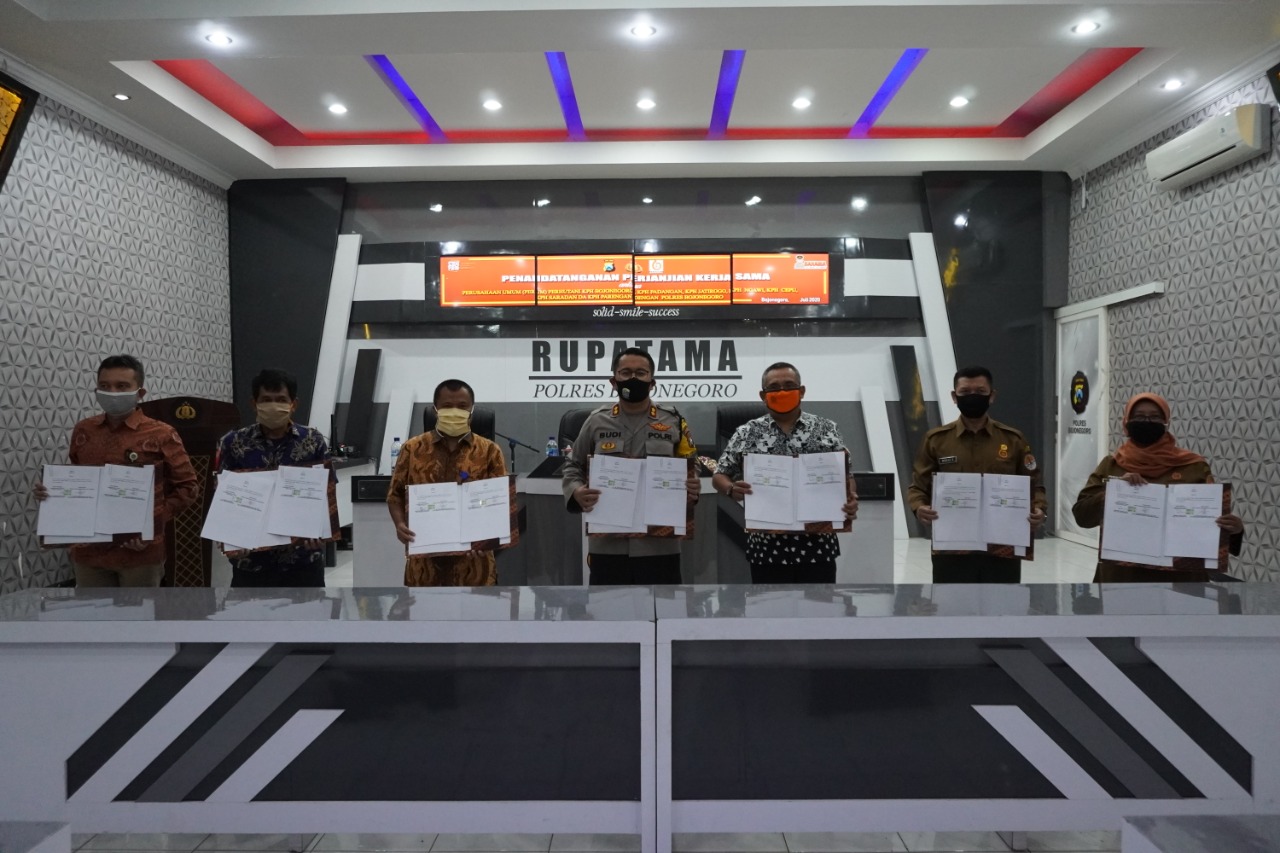 Antisipasi Kerusakan Hutan, Perhutani MoU Bareng Polres