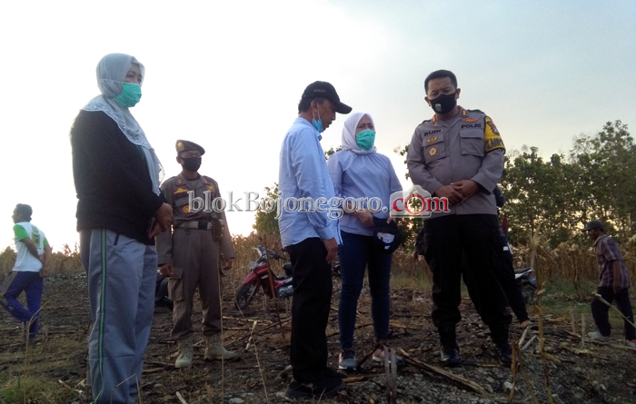 Bupati Bojonegoro Tinjau Lokasi Rencana Waduk Pejok, ini Volumenya