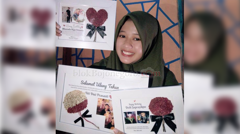Kreasikan Gift Pop Up dengan Bunga Edelweiss, Omzet Jangan Ditanya
