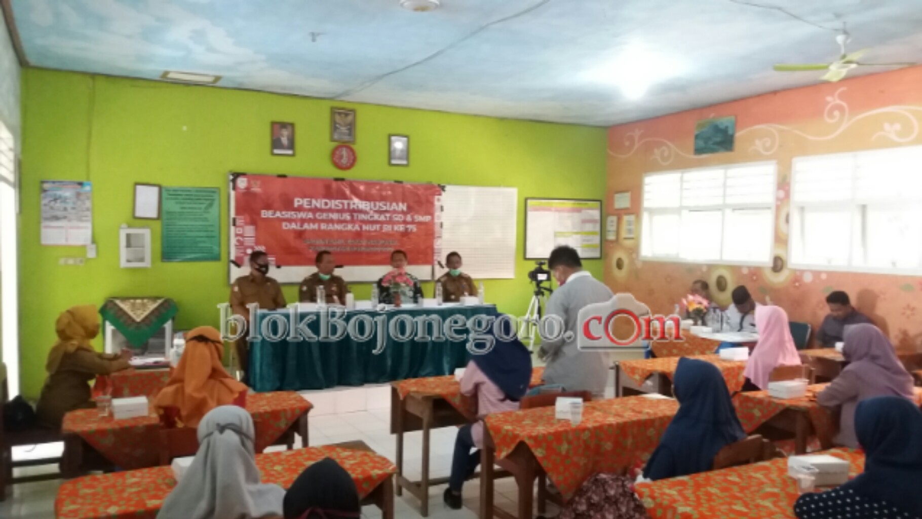 36 Siswa SMPN 4 Bojonegoro Dapat Beasiswa dari Baznas