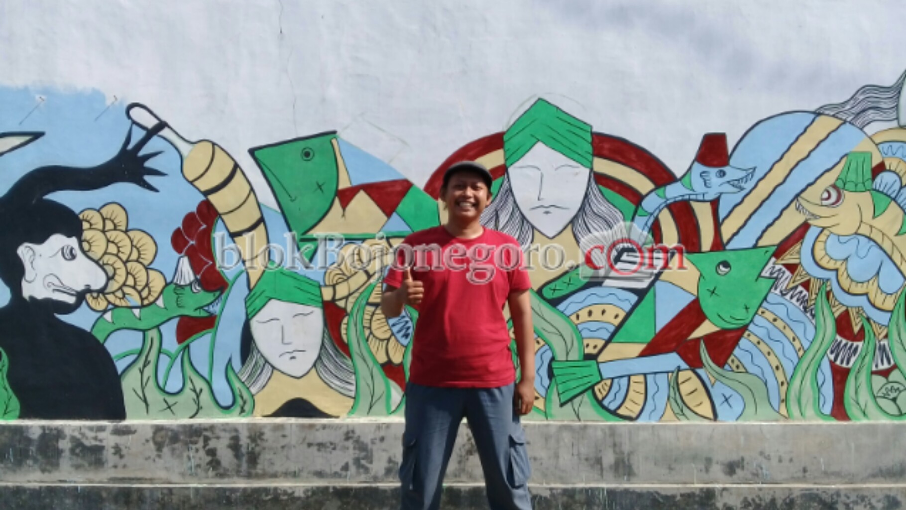 Pemuda Joekerti Sulap Lingkungan Menjadi Kampung Warna-warni