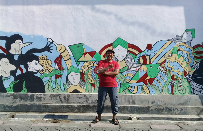 Kampung Warna-Warni Gang Jokerti, Berawal dari Cat Bekas