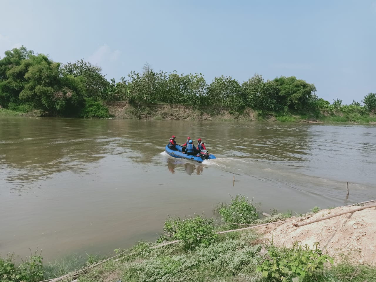 Berenang di Bengawan Solo, Anak Usia 8 Tahun Tenggelam