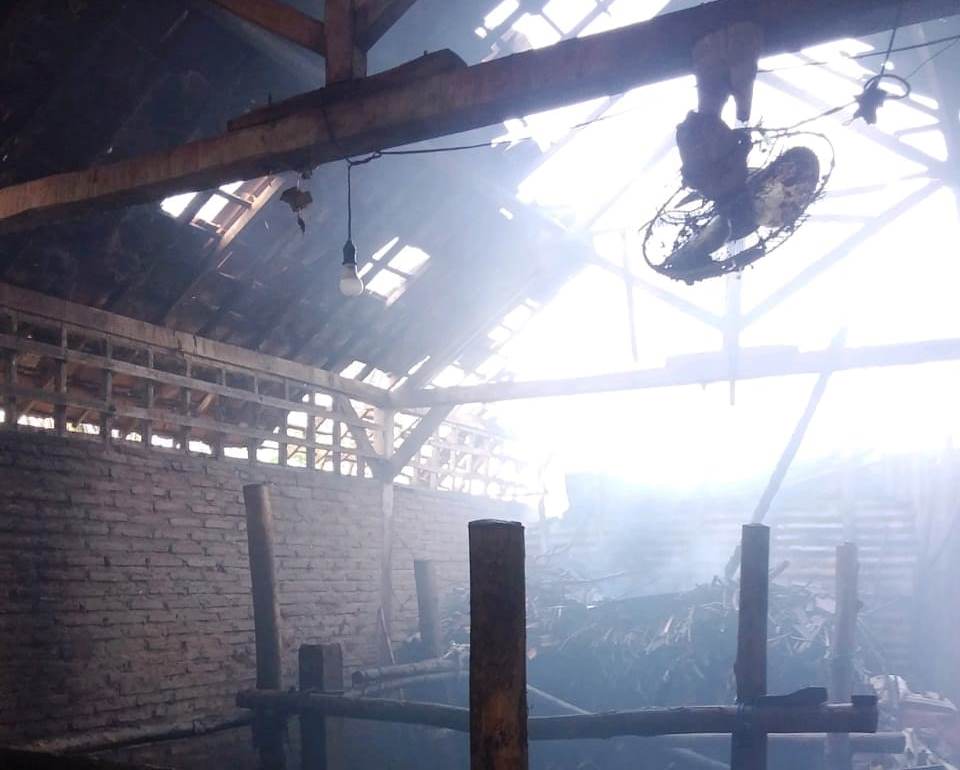 Bakar Sampah, Kandang di Desa Penganten Terbakar