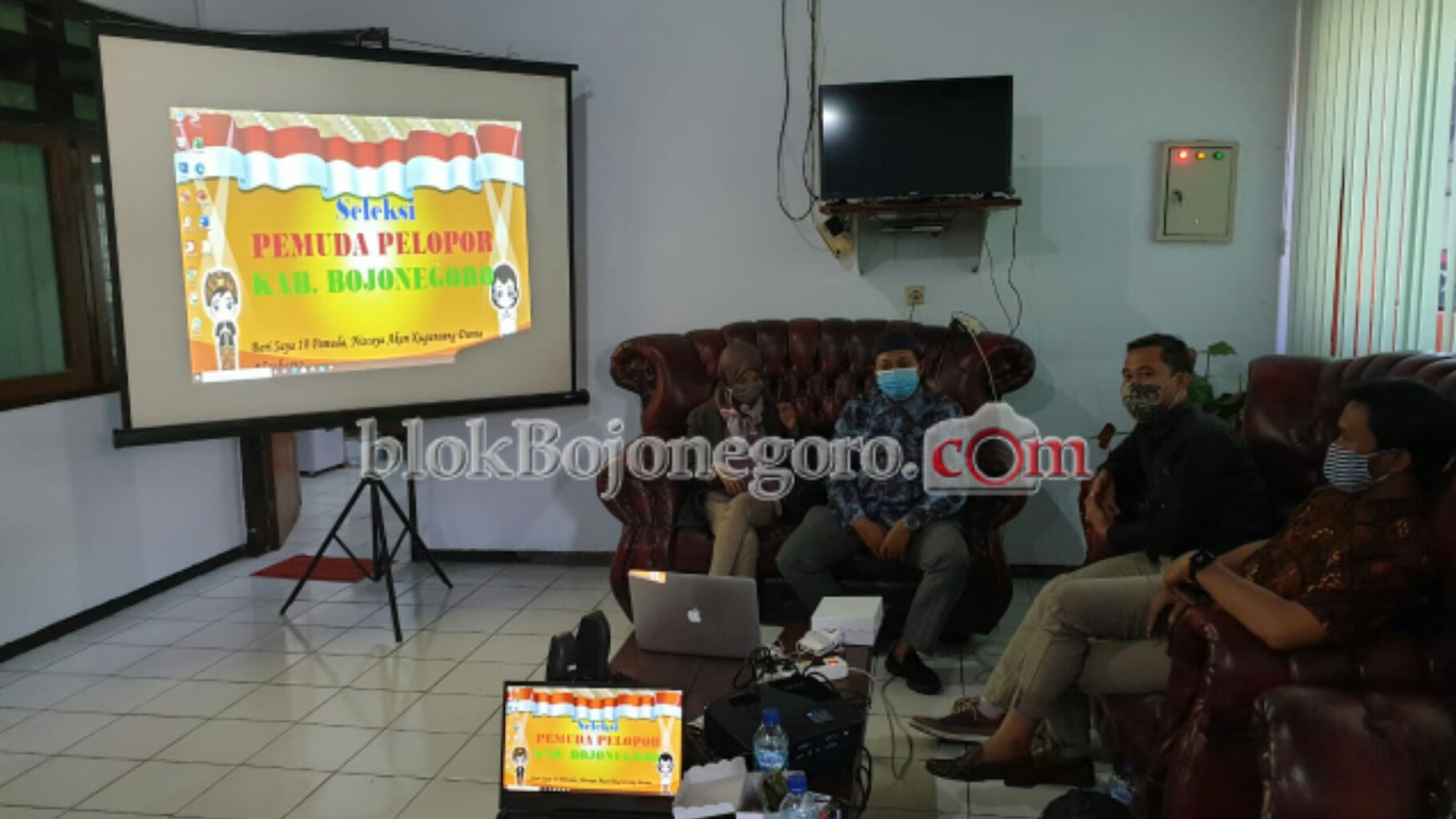 Dinpora Bojonegoro Kirim 6 Pemuda Ikuti Seleksi Virtual Pemuda Pelopor