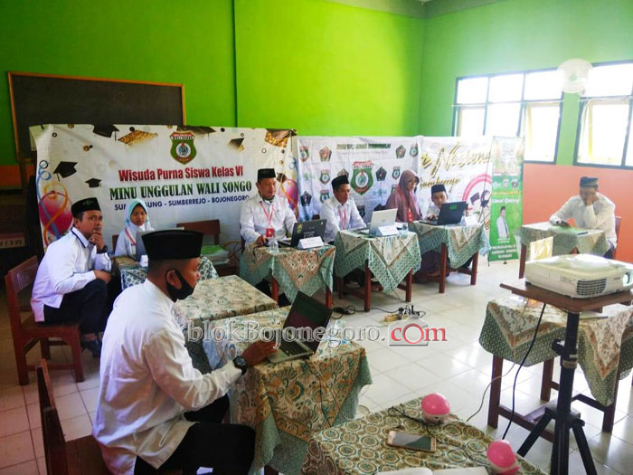 Akreditasi Madrasah Secara Virtual, MINU Wali Songo Persiapkan Sejak Dini