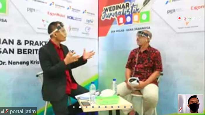 SKK Migas dan KKKS Gelar Webinar Bersama Jurnalis