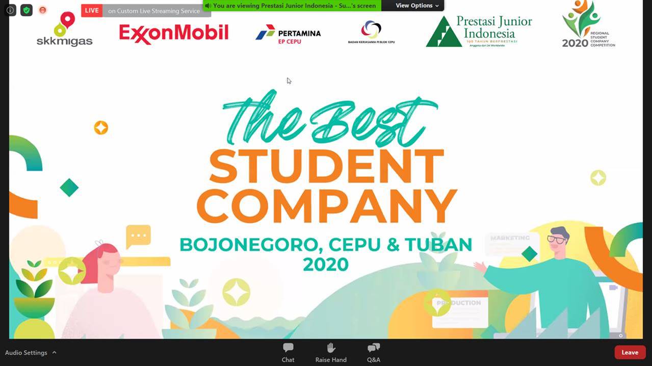 Kompetisi Student Company Regional EMCL, ini Juaranya