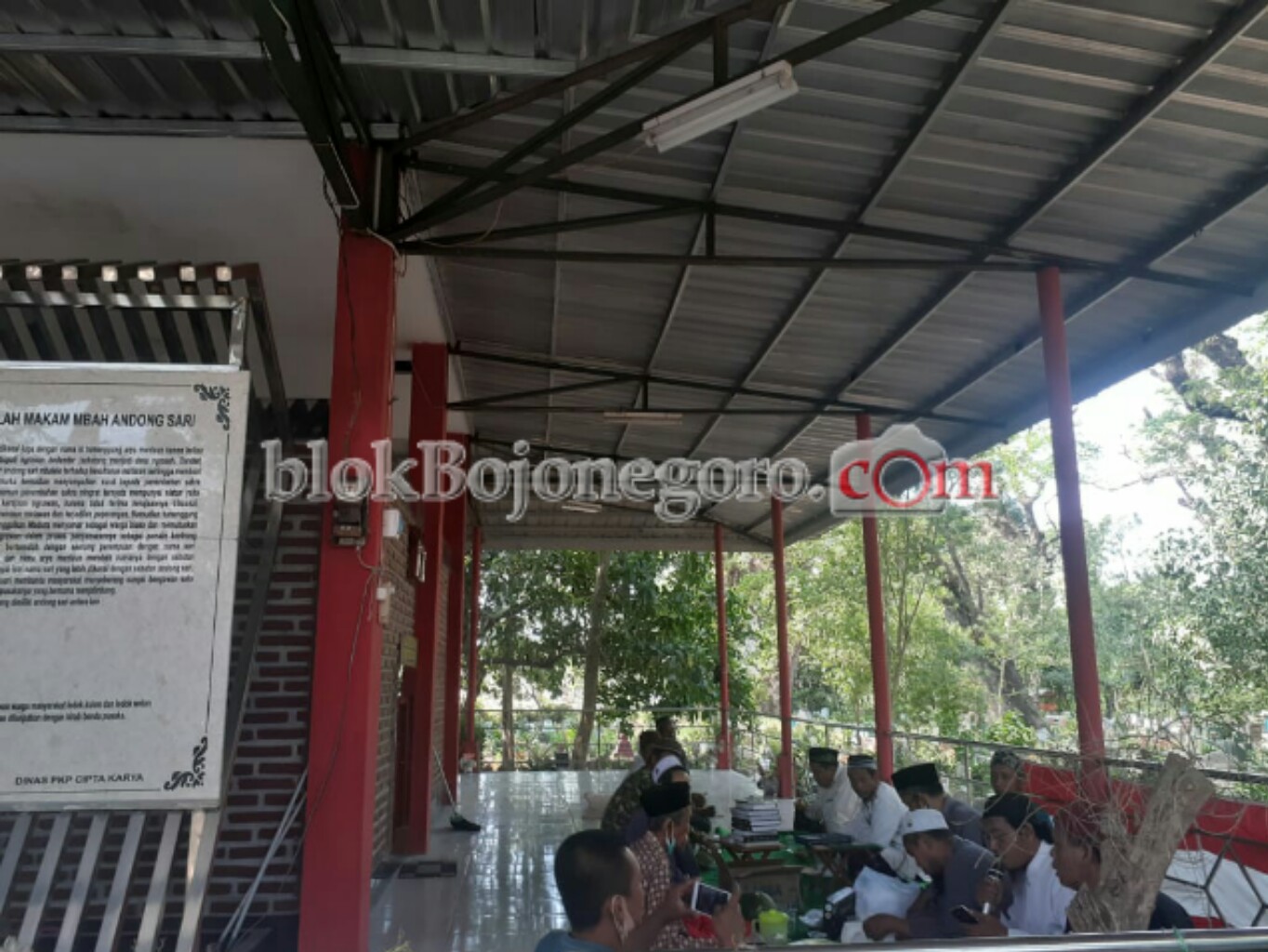 Haul Mbah Andong Sari, Warga Ledokkulon Tahtimul Qur’an