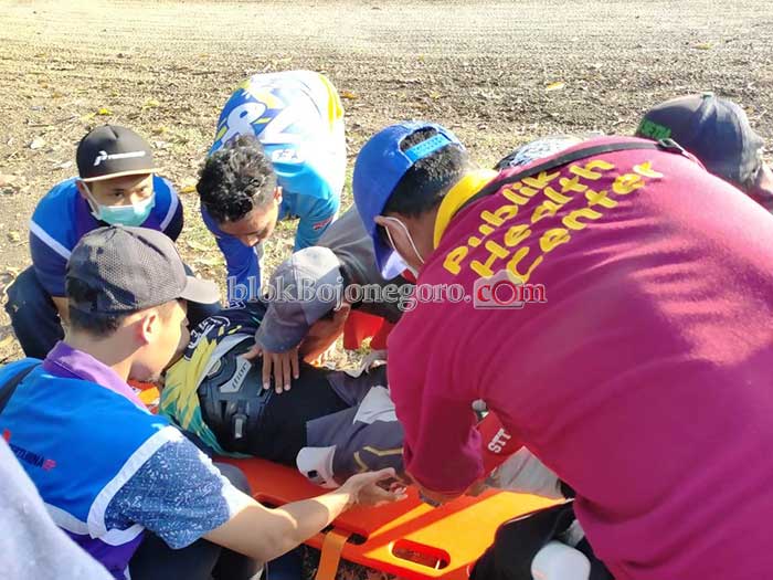 SAHABAT Pertamina Turut Siaga di Sirkuit  Motor Cross Sambiroto