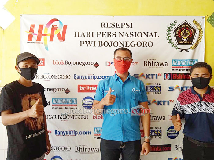 Biznet Dukung Insan Pers Bojonegoro Sosialisasikan Protokol Covid-19