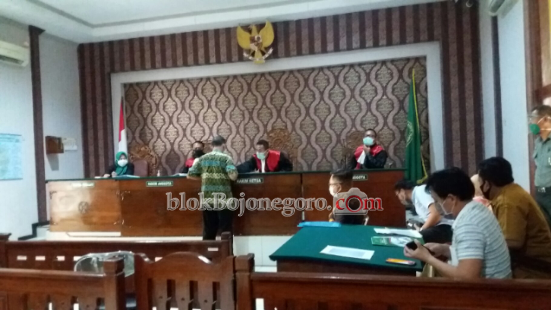 Sidang Ke IV, Para Tergugat I,II,III dan IV Bacakan Tanggapanya Terkait PI Blok Cepu