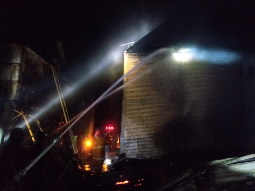 Gudang Oven Tembakau di Bulu Terbakar, Kerugian Capai Rp25 Juta