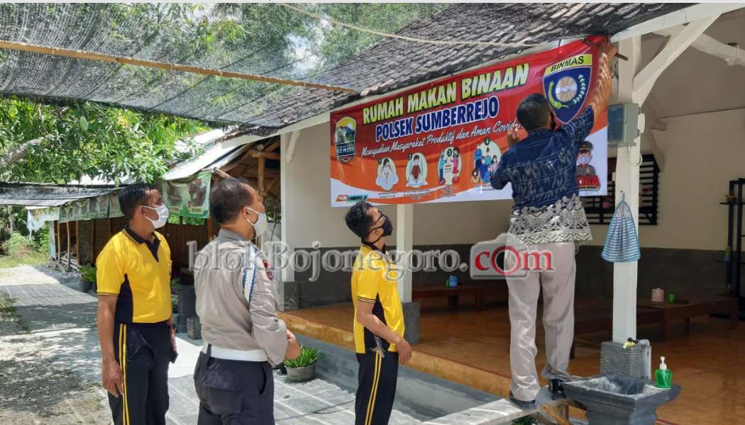 Inovatif, Polsek Sumberrejo Bina Rumah Makan Tangguh