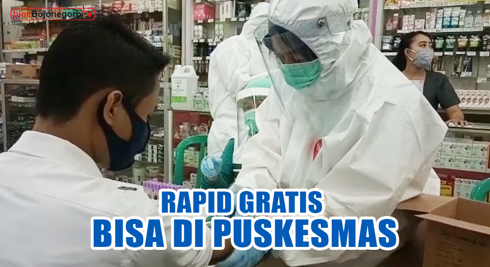 Ini Syarat Rapid Test Gratis di Puskesmas