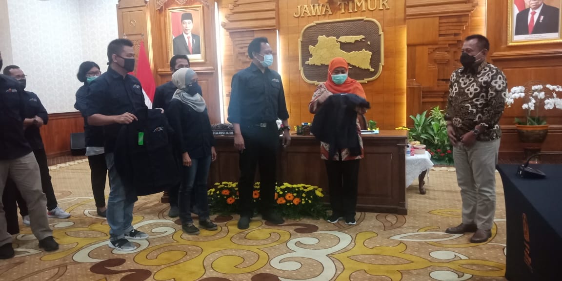 Gubernur Khofifah Terima Pengurus AMSI Jatim, Rencana Hadiri Konferwil