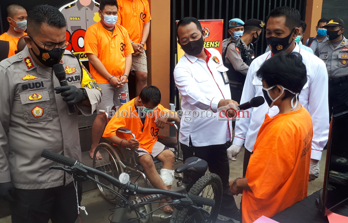 Curi 12 Sepeda saat CFD, Emak-emak Tukang Sapu Diamankan