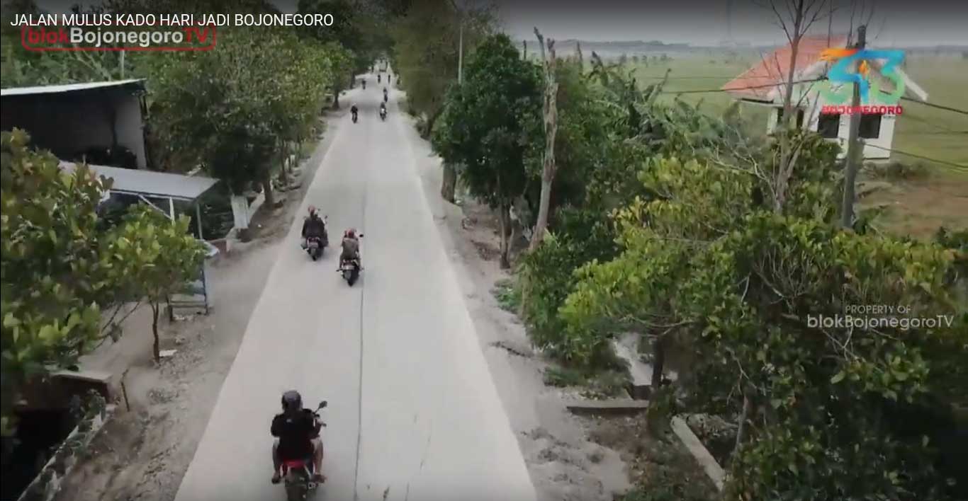 Kado Jalan Mulus di Hari Jadi Bojonegoro ke-343
