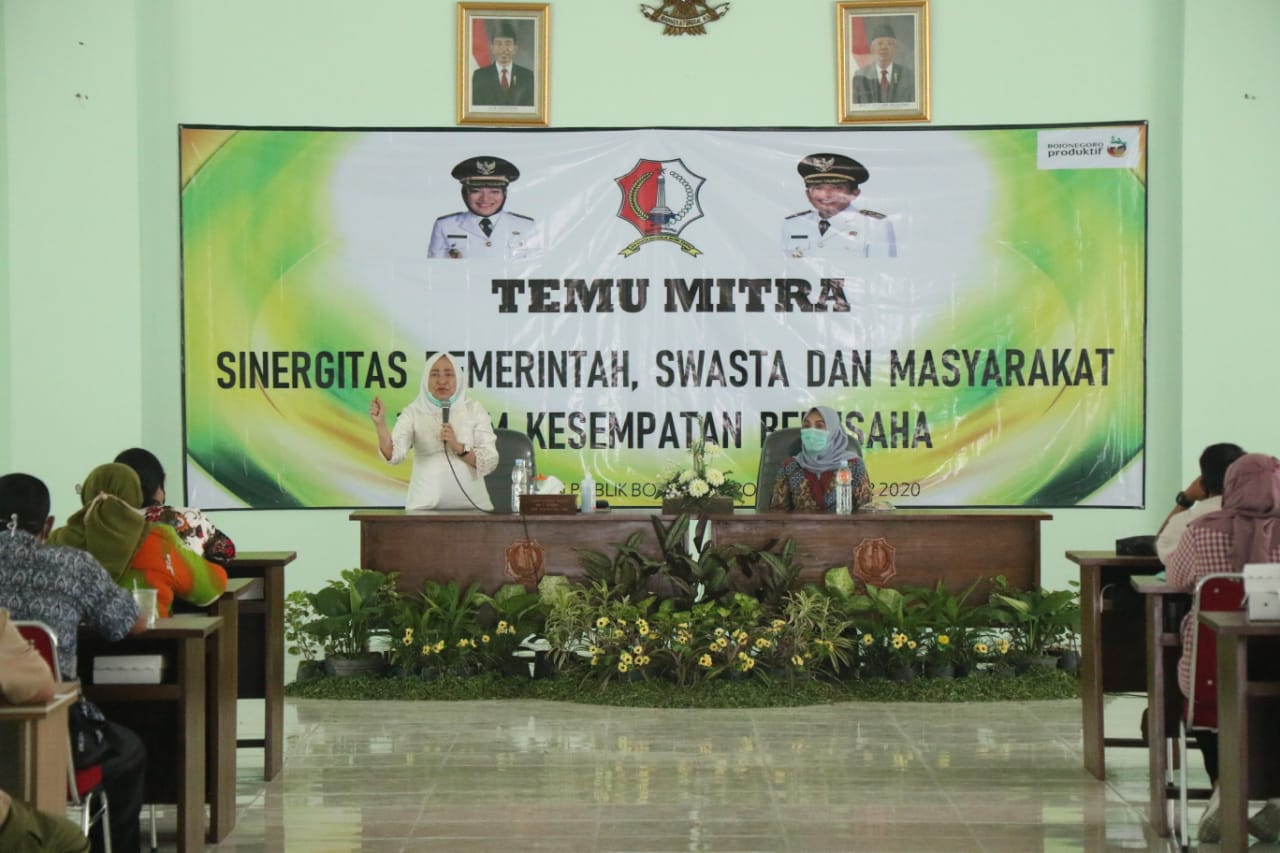 Majukan Dunia Usaha, Pemkab Bojonegoro Bersama Pelaku Usaha Gelar Pertemuan