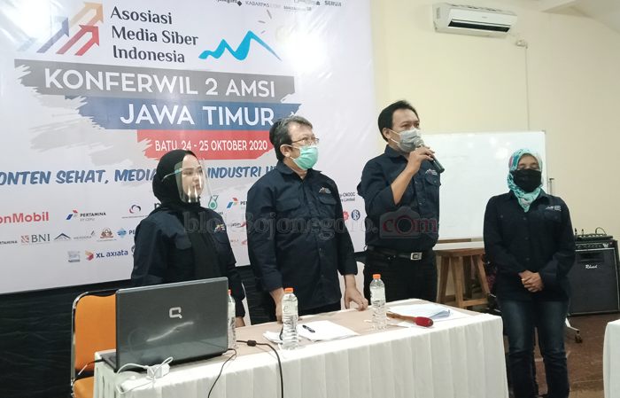 Arief-Nining Dipercaya Pimpin AMSI Jawa Timur