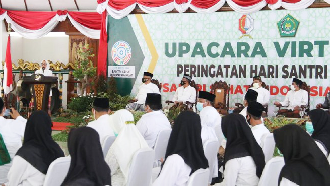 Serba Berbeda, Hari Santri 2020 Tetap Khidmat dan Semangat