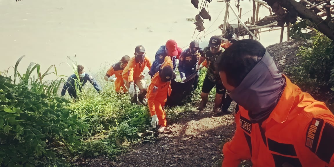 Hari Ke-3 Pencarian, Orang Tenggelam di Bengawan Solo Ditemukan di Balen