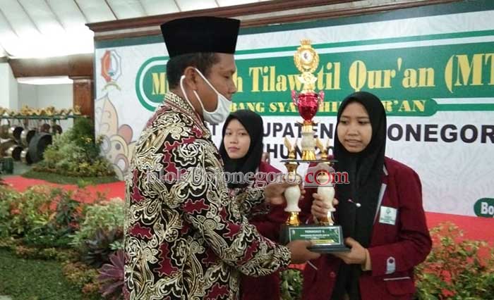 Inilah Juara Lomba Musabaqah Tilawatil Qur'an XVIII Bojonegoro