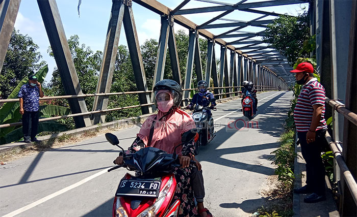Jembatan Glendeng Dibuka, Lalulintas Roda Dua Ramai
