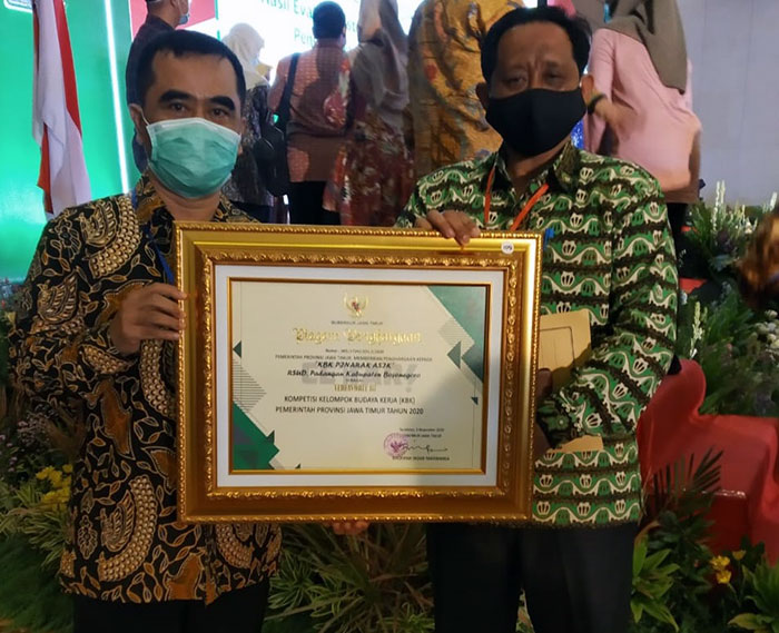 Kompetisi KBK Jatim 2020, RSUD Padangan Sabet Juara Favorit Ke-3