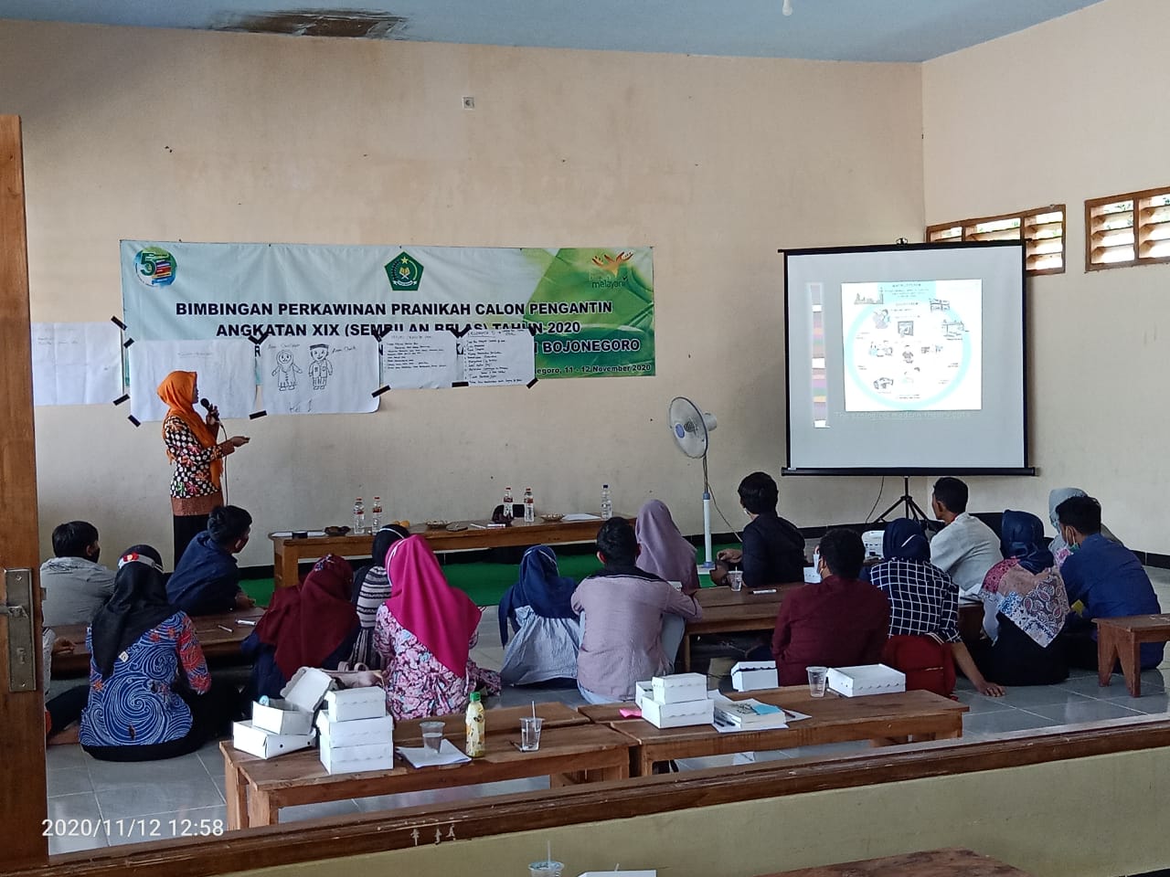 Meski Pandemi Covid-19, 25 Pasangan Catin Ikuti Binwin Patuhi Prokes