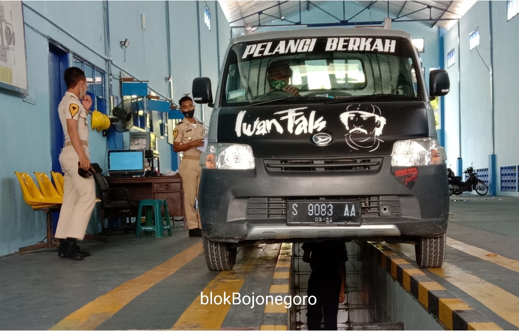 Cegah Penyebaran Covid-19, Uji Kir Wajib Patuh Prokes