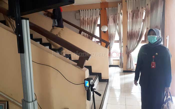 Terapkan Protokol Covid, DPRD Perketat Masuk Gedung