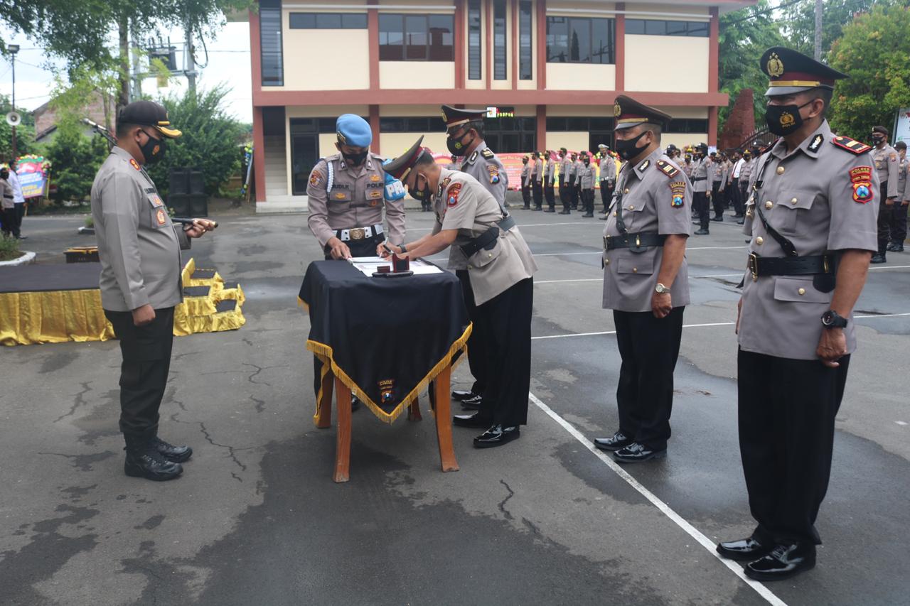 Mutasi 3 Kapolsek, Kapolres Minta Tetap Waspada Covid