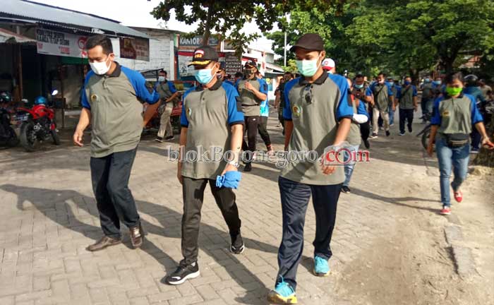 Jalin Silaturahmi Bersama Insan Pers, Korem 082/CPYJ Gelar Jalan Sehat